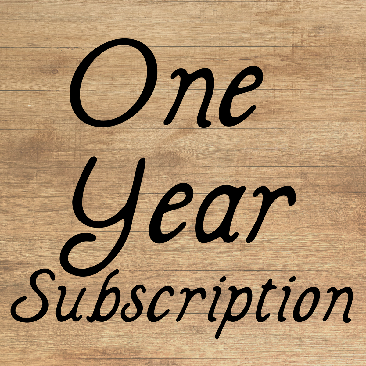 One Year Prepaid Subscription – Tales of Oak Monthly Nature Mail - Canada