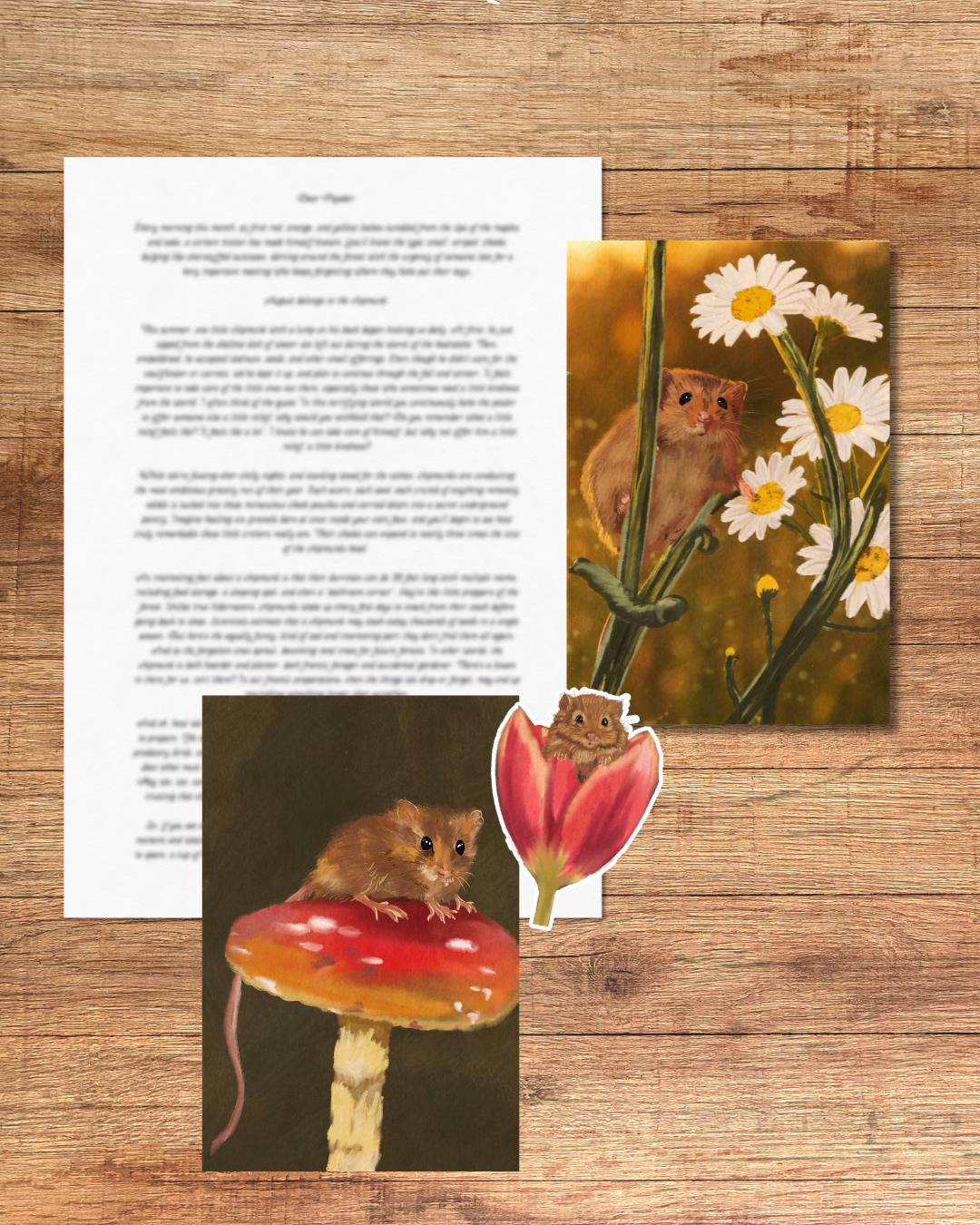 May edition - The Harvest Mouse