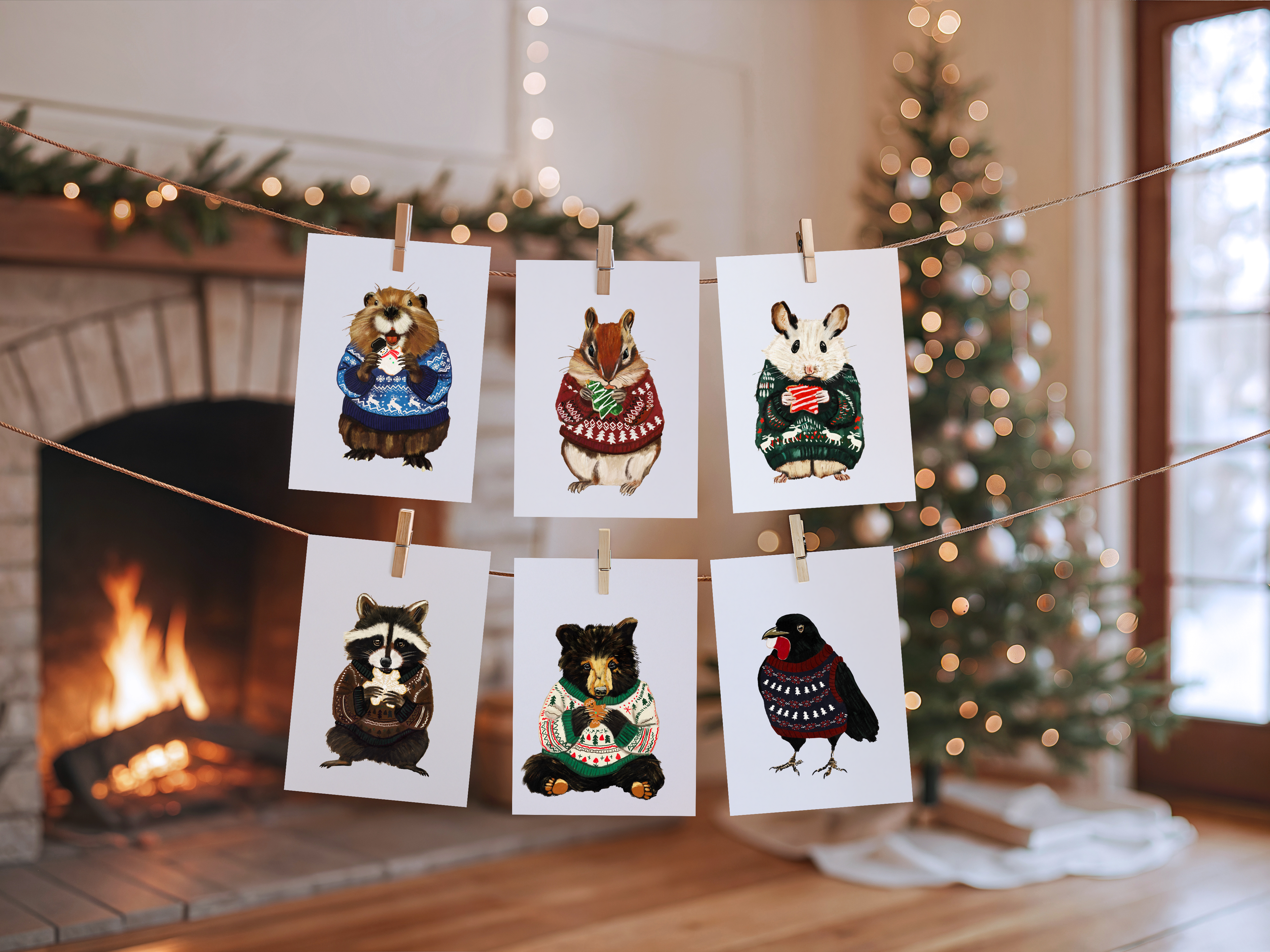 Holiday Animal Prints