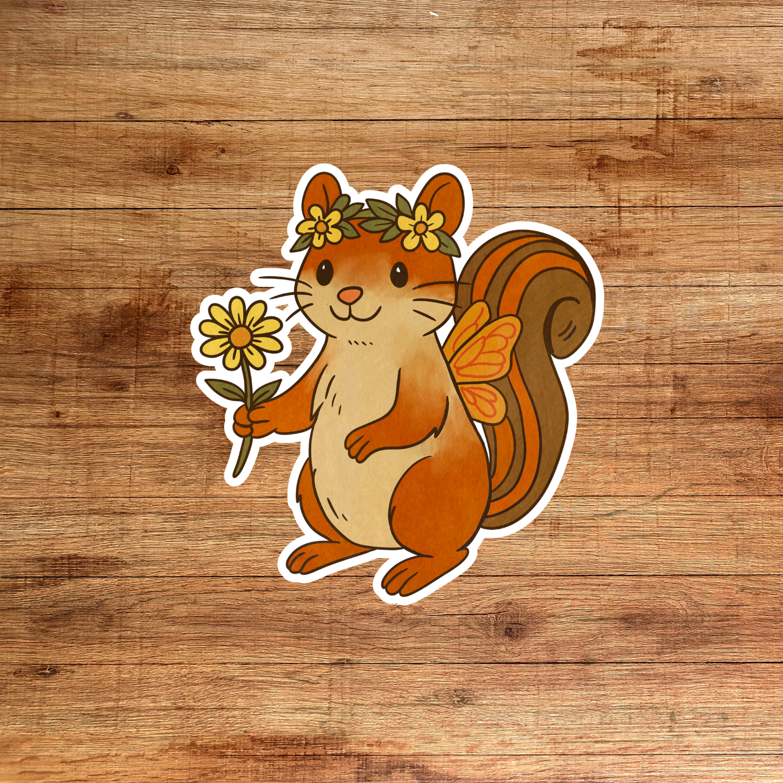 Fairy Chipmunk Sticker